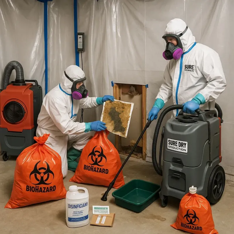 Contaminated Water Handling Protocols process in Jefferson County, WI