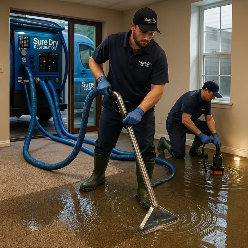 Water Extraction and Removal process in Jefferson County, WI